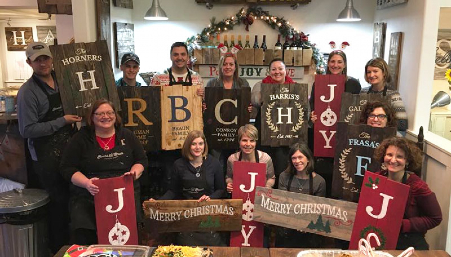 Franchise Opportunities Board & Brush DIY Wood Sign