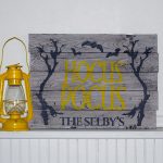 Hocus Pocus Wooden Halloween Sign