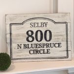 Wooden Address Sign Making Class