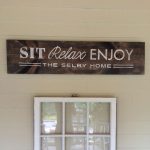 Sit, Relax, Enjoy DIY Wood Sign Workshop