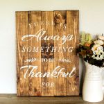 Thanksgiving DIY Wood Sign Workshop