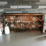 Hot Cocoa Wood Tray