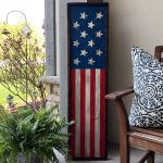 Framed Flag - 14x50 Wood Frame