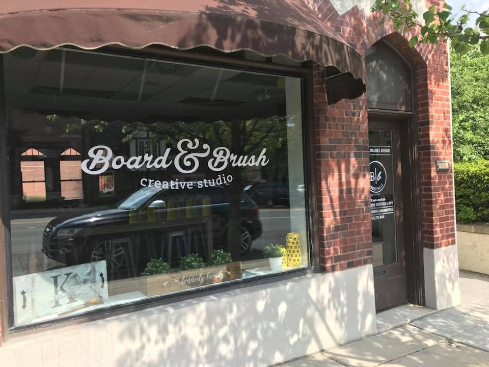 Board & Brush Libertyville, IL Is Now Open Book Today