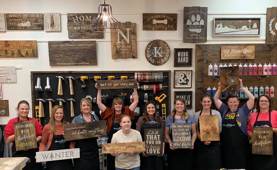 Albany, GA Board & Brush is Now Open | Book A DIY Workshop