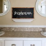 Freshen Up - 14x26 Framed Wood Sign