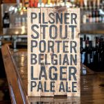 Beer Types - 16x24 Wood Sign