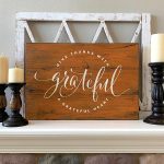 Grateful - 18x24 Wood Sign