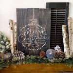 Wishing You a Merry Christmas Ornament - 18x24 Wood Sign