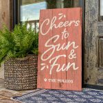 Cheers to Sun & Fun - 18x32