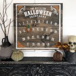 Gothic Style Halloween Countdown - 24x24