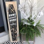 Home Sweet Home Coffin - 12x48