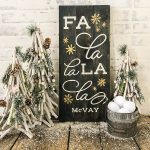Fa La La La La Family - 12x24