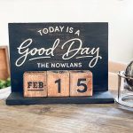 Perpetual Block Calendar - 16x12x6