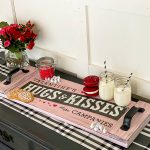 Valentine's Hugs & Kisses Tray - 12x36
