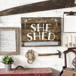 She Shed - 20x24