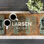 Scandinavian Floral Tray - 12x24