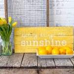 Spring Brings the Sunshine - 12x24