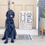 Paw Print Home Sweet Home - 20x24