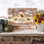 U-Pick Sunflowers - 20x24