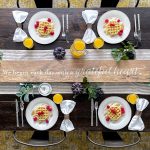 We Begin Each Day Trivet - 8x48