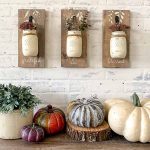 Grateful Blessed Hanging Glass Mason Jar Trio - 6x12