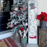 Stacked Snowmen - 12x48