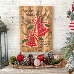 Holiday Wishes Bells - 18x24