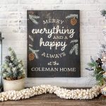 Merry Everything - 20x24