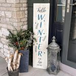 Hello Winter - 12x48
