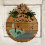 Winter Welcome 18" Round