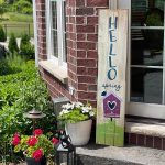 Hello Spring Birdhouse - 12x48