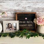 Dear Mom - 14x14 Framed