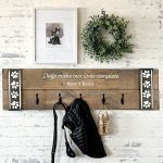 Paw Print Coat Rack - 12x48