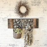 Coastal Pattern Coat Rack - 12x32