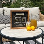 Sweet Tea and Sunshine - 14x14 Framed