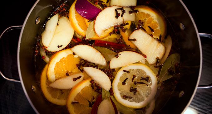 Homemade Simmering Fall Potpourri - Apple Cinnamon - Flavour and