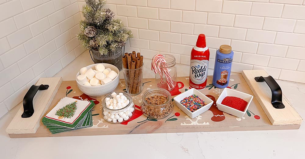 Inspiration for Creating Your Own Cozy Hot Cocoa Bar - Board and Brush