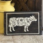 Ornate Cow - 18x24