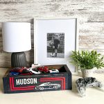 Racecar Stripes Box - 14x4x6