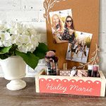 Scalloped Hearts Box - 14x4x6