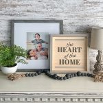 The Heart of the Home - 14x14 Framed