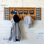 Train Coat Rack - 12x32