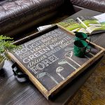 Golf Club Words Tray - 22x22 Framed