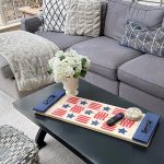 Stars and Stripes Pattern Tray - 12x32