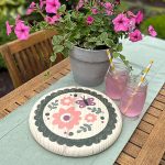 Butterfly Flower Bouquet 12" Round