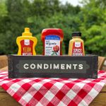 Condiments Box - 14x4x6