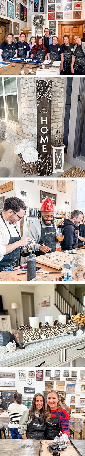 Board & Brush Wood Sign Workshops