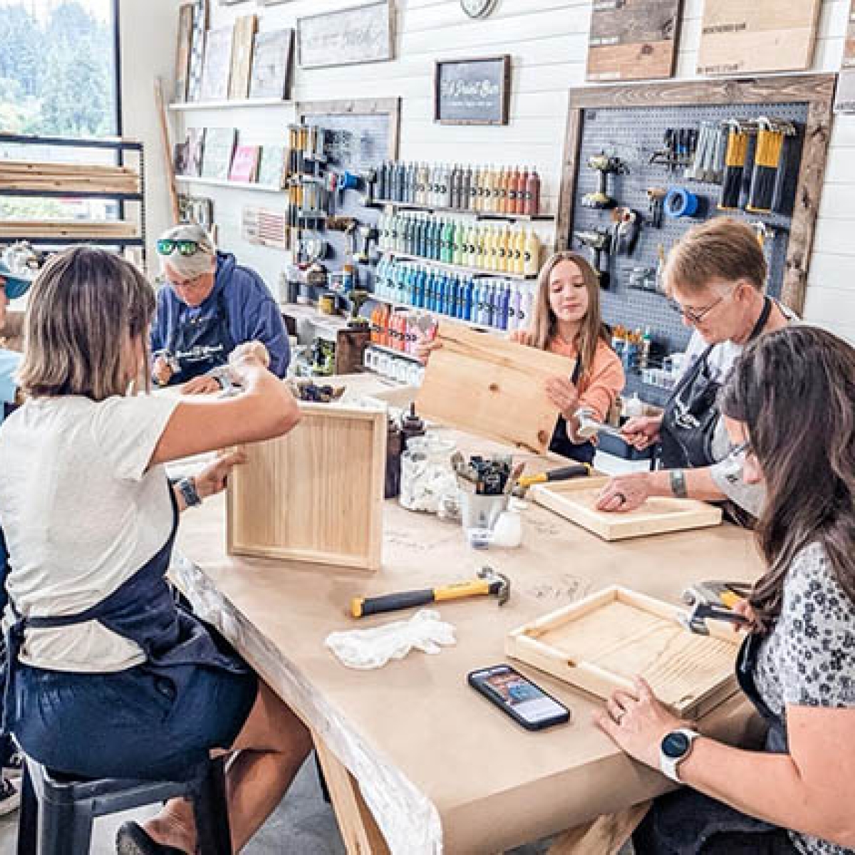 Creative Private Events That Bring People Together - Board and Brush